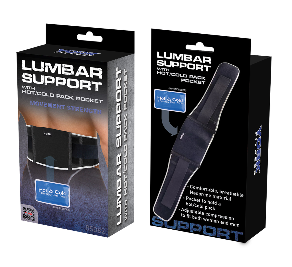 85082  Adjustable Lumbar Support with Pocket