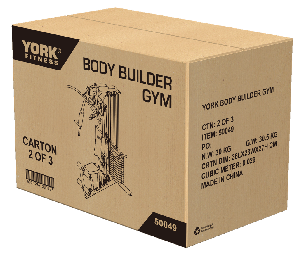 50049 York Fitness Body Builder Gym