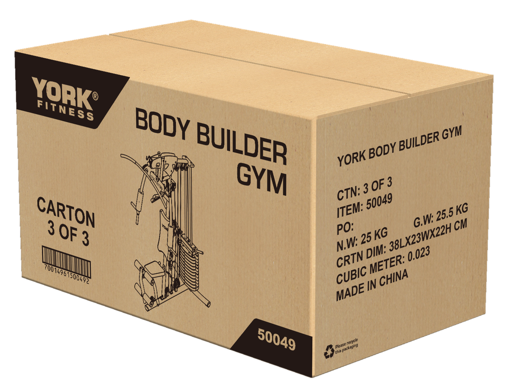 50049 York Fitness Body Builder Gym