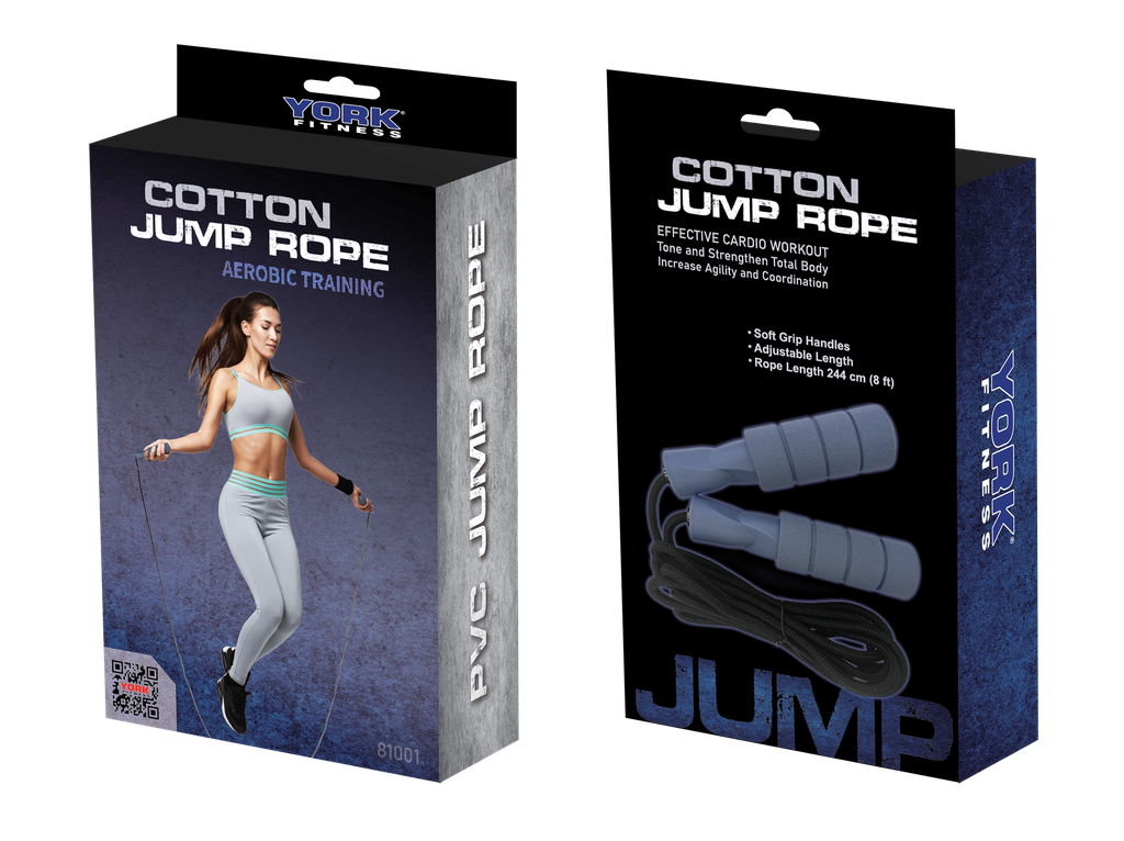 81001 YORK Cotton Jump Rope
