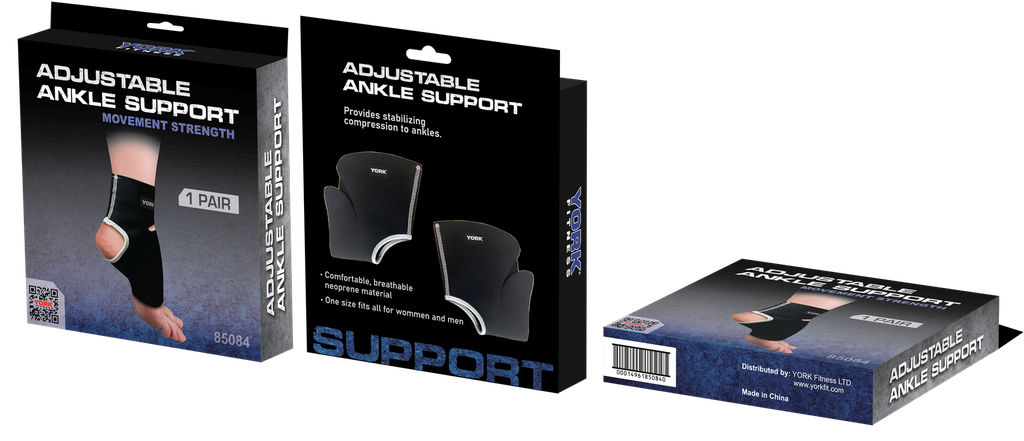 85084 York Adjustable Ankle Support