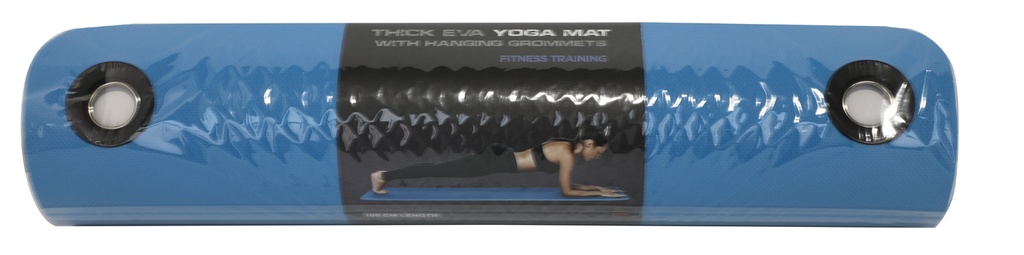 York Thick EVA Yoga Mat with Hanging Grommets