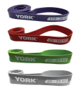 80509 York Resistance Bands Power Set - 4 Bands 17.5-75Kg